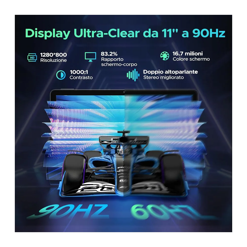 U11 Android 16 Tablet 11 Pollici Gemini AI — 3