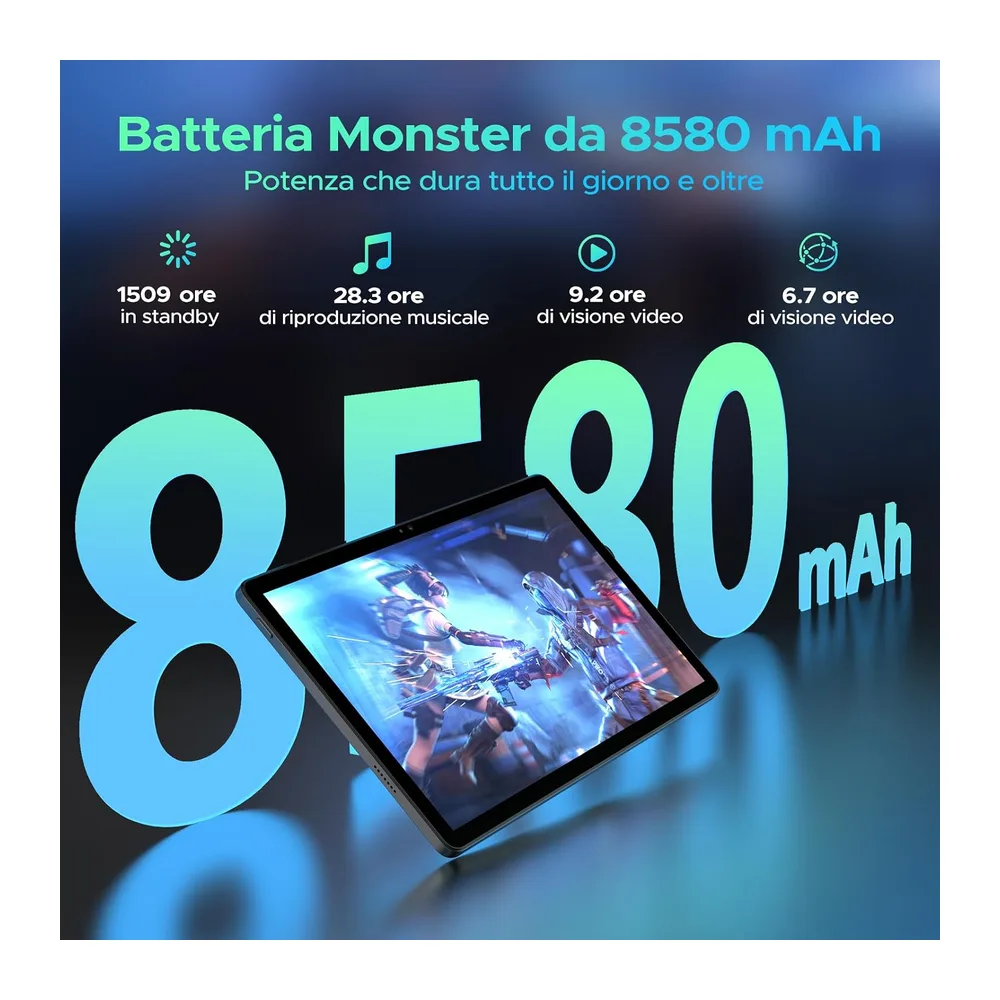 U11 Android 16 Tablet 11 Pollici Gemini AI — 4