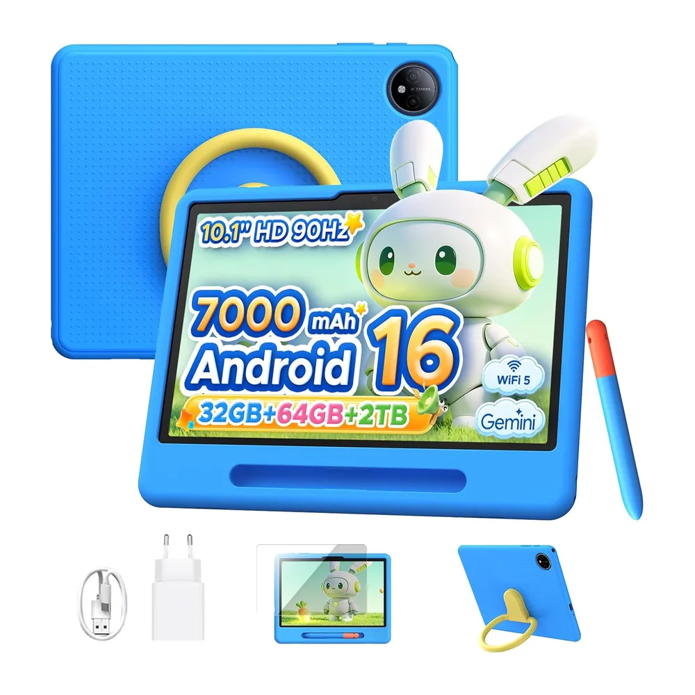 P10 Kid Tablet con Penna Custodia in Silicone