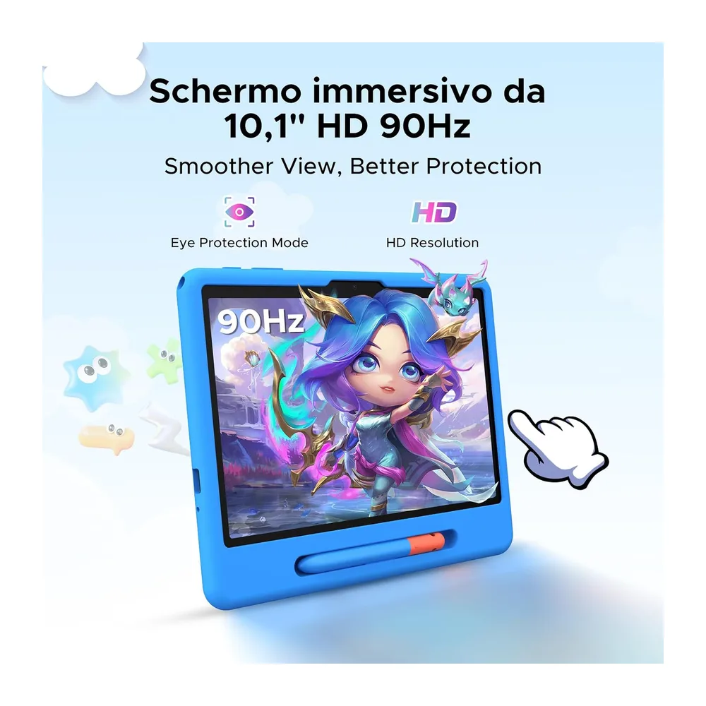 P10 Kid Tablet con Penna Custodia in Silicone — 3