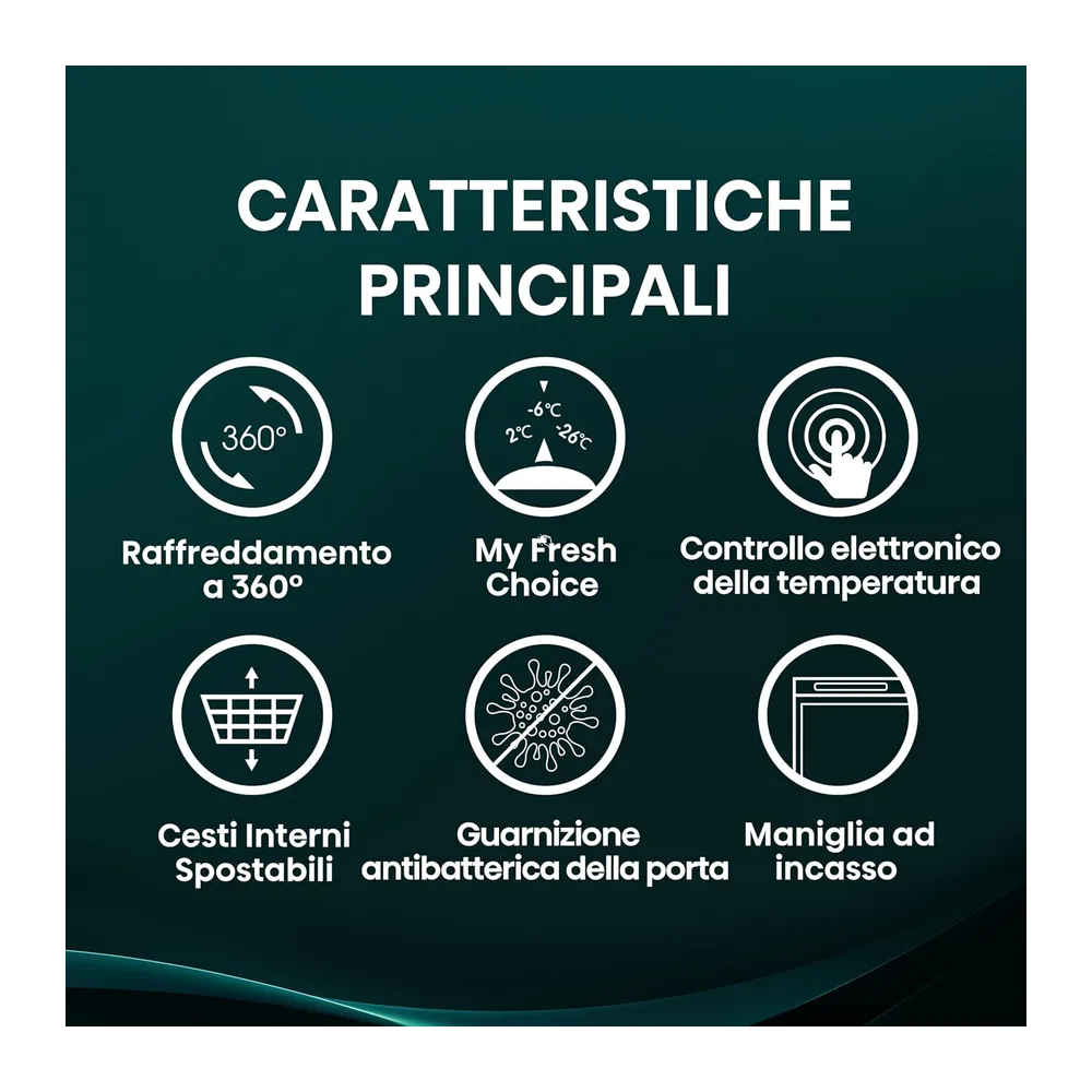 Hisense FT200N1AWE NUOVO Congelatore a pozzo 198 litri — 3
