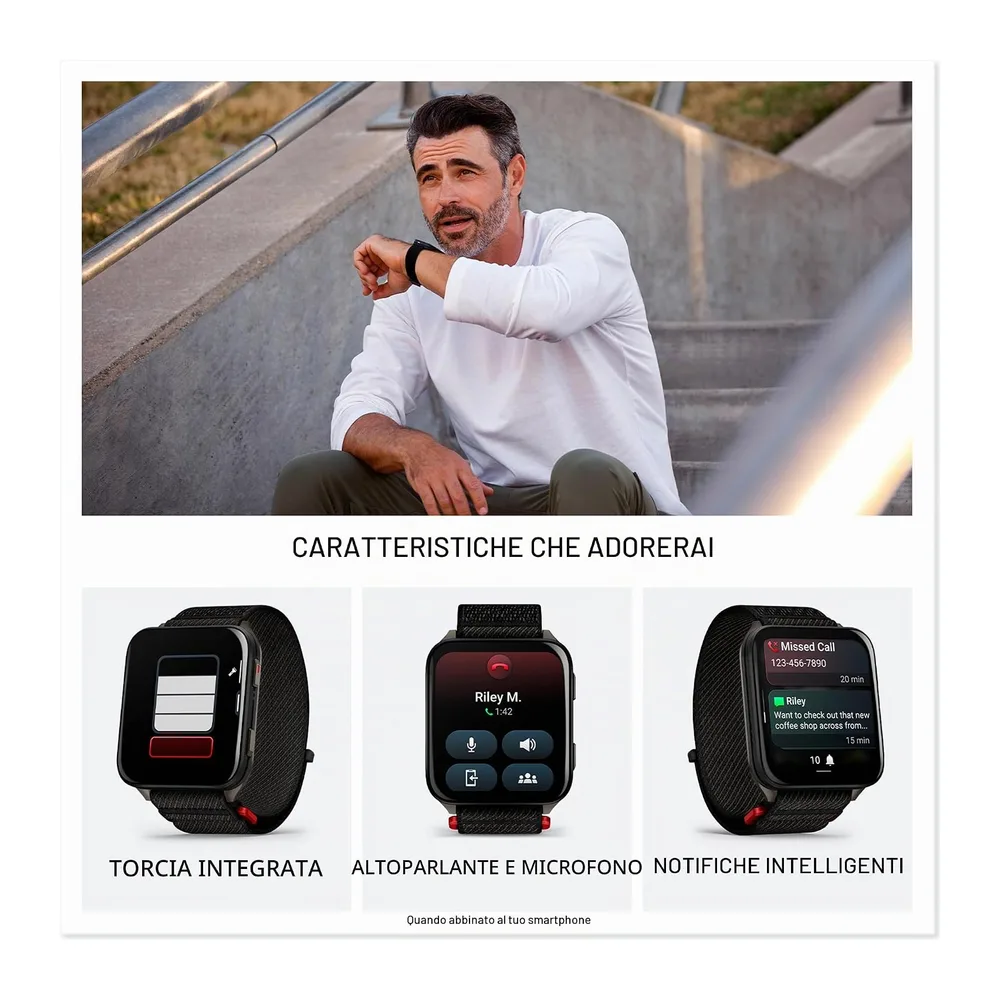 Garmin Venu X1 Smartwatch GPS da 51 mm, AMOLED, batteria da 8 giorni, torcia a LED, nero (Ricondizionato) — 5
