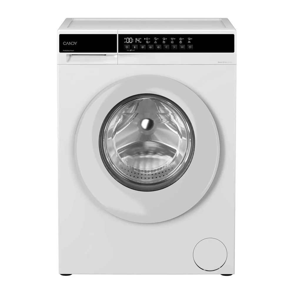 Candy ProWash 100 EY 2108-S, lavatrice 10 kg, 1200 giri/min, display digitale con pulsanti, Proactive Wash,