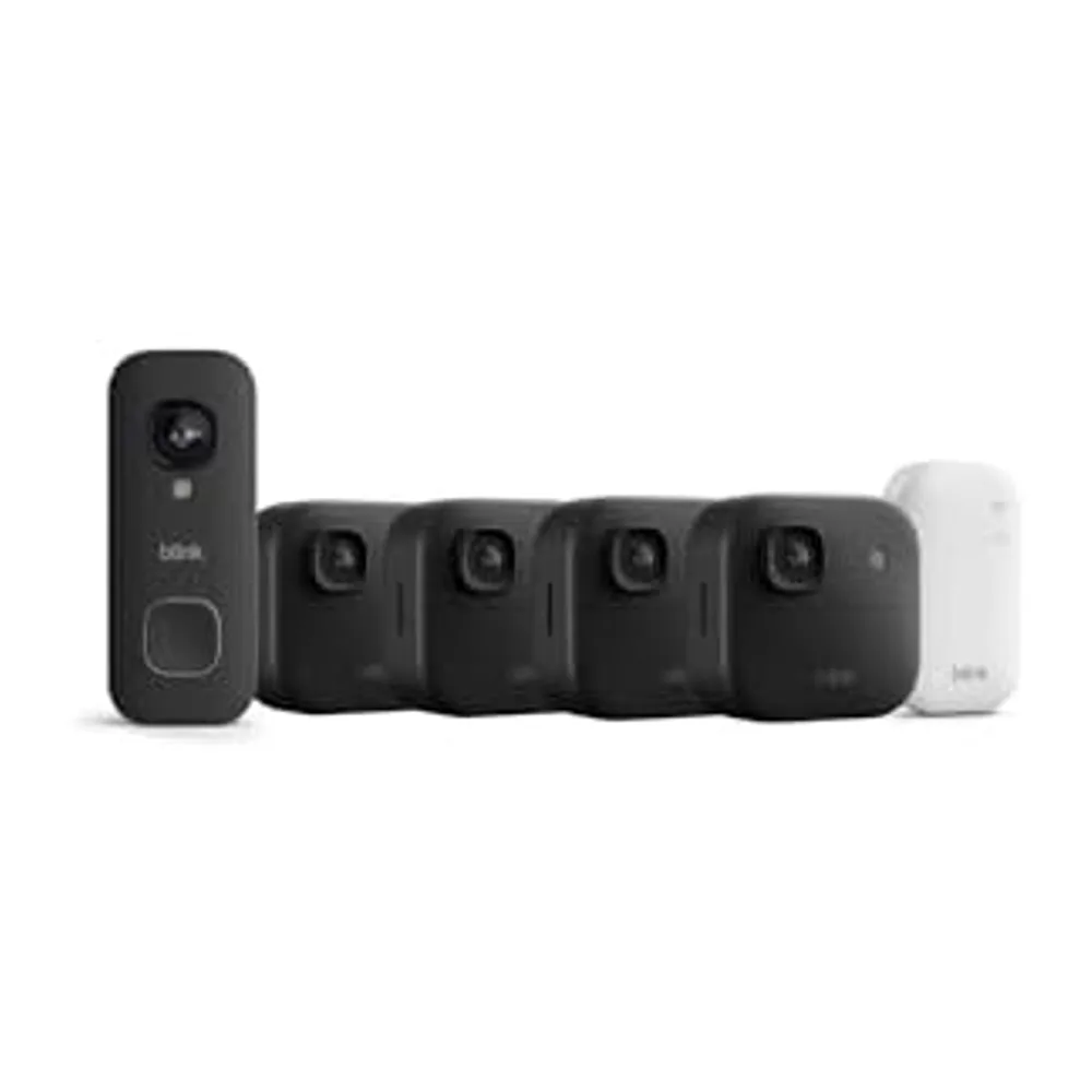 Videocamera esterna 2K+ Blink (ultimo modello) + Blink Videocitofono cablato 2K+ (ultimo modello) — Sistema