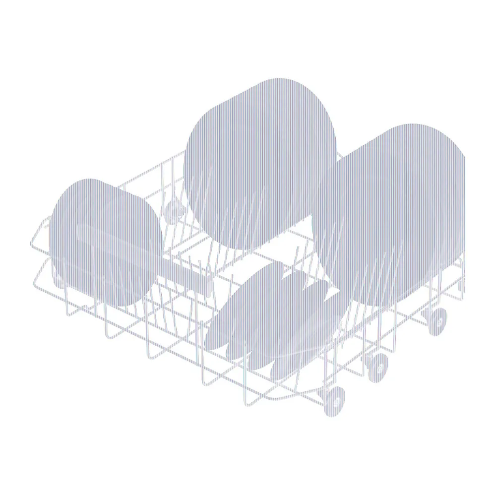 Electrolux E62LD100S Lavastoviglie Incasso Totale 60 cm AirDry Risparmio [Classe di efficienza energetica D] — 6
