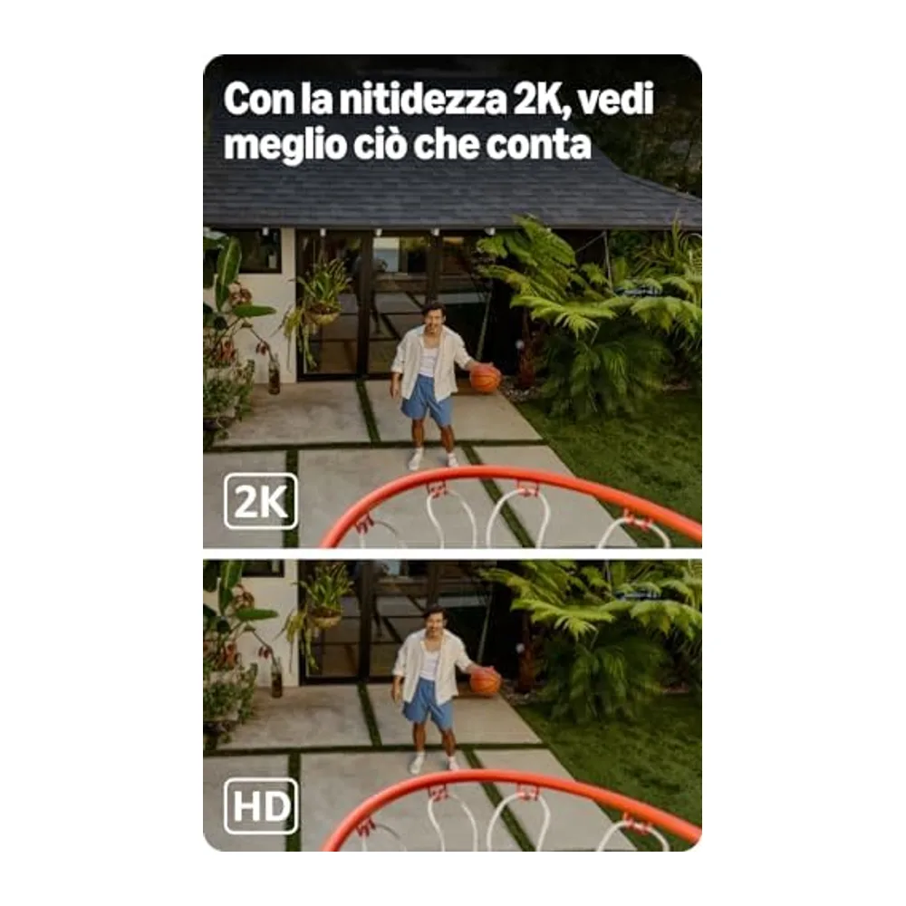 Videocamera esterna 2K+ Blink (ultimo modello) + Blink Videocitofono cablato 2K+ (ultimo modello) — Sistema — 2