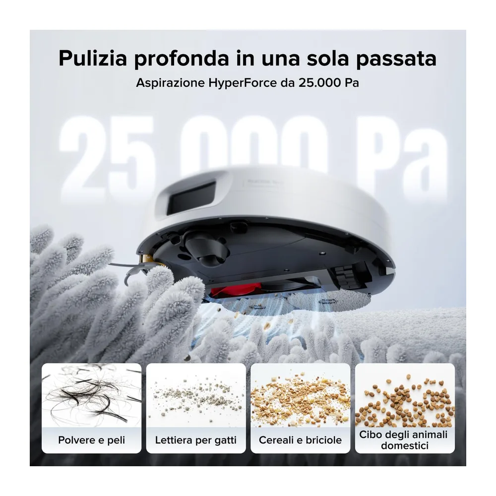 roborock Qrevo 2 Pro Set Robot Aspirapolvere Lavapavimenti 25.000Pa — 2