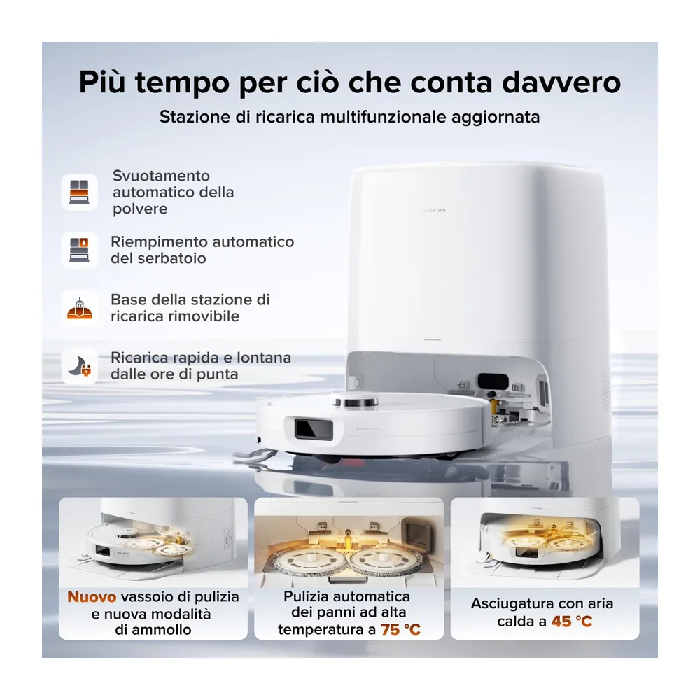roborock Qrevo 2 Pro Set Robot Aspirapolvere Lavapavimenti 25.000Pa — 6
