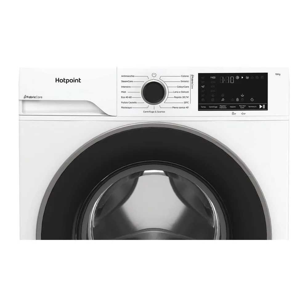 Hotpoint Ariston HB 103 CARE IT, Capacità 10kg, classe A -30%, Motore Inverter, 1400 giri, Display digitale — 6