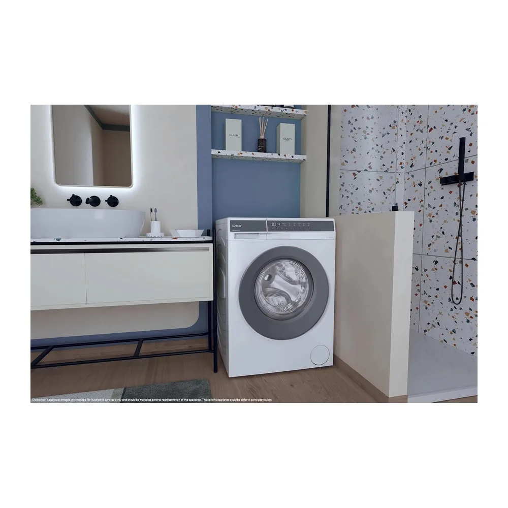 Candy Easy Pro Lavatrice 9 Kg, 1200 Giri, Classe A-20%, Bianca [Classe di efficienza energetica A] — 2