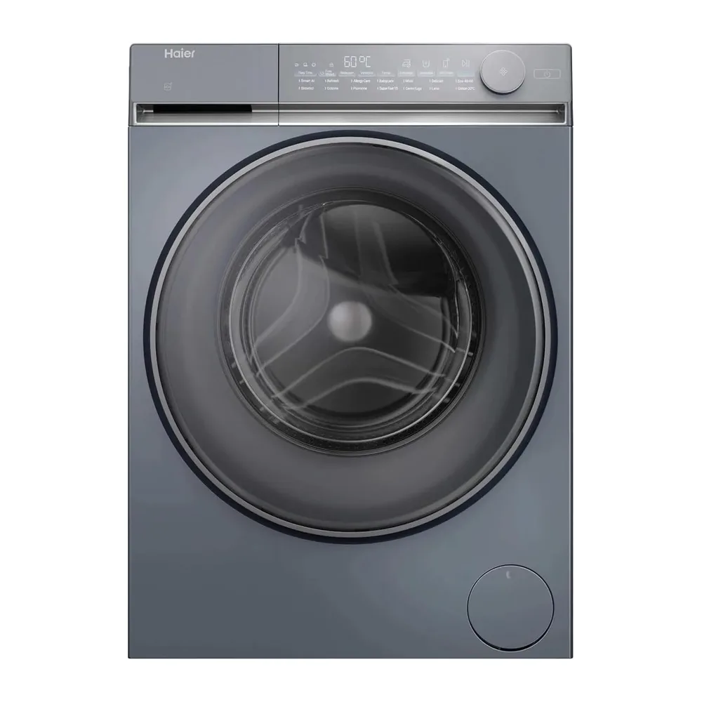 HW100-B14367GUIT - Lavatrice 10 Kg Centrifuga 1400 giri Inverter Antracite Carica Frontale Classe energetica