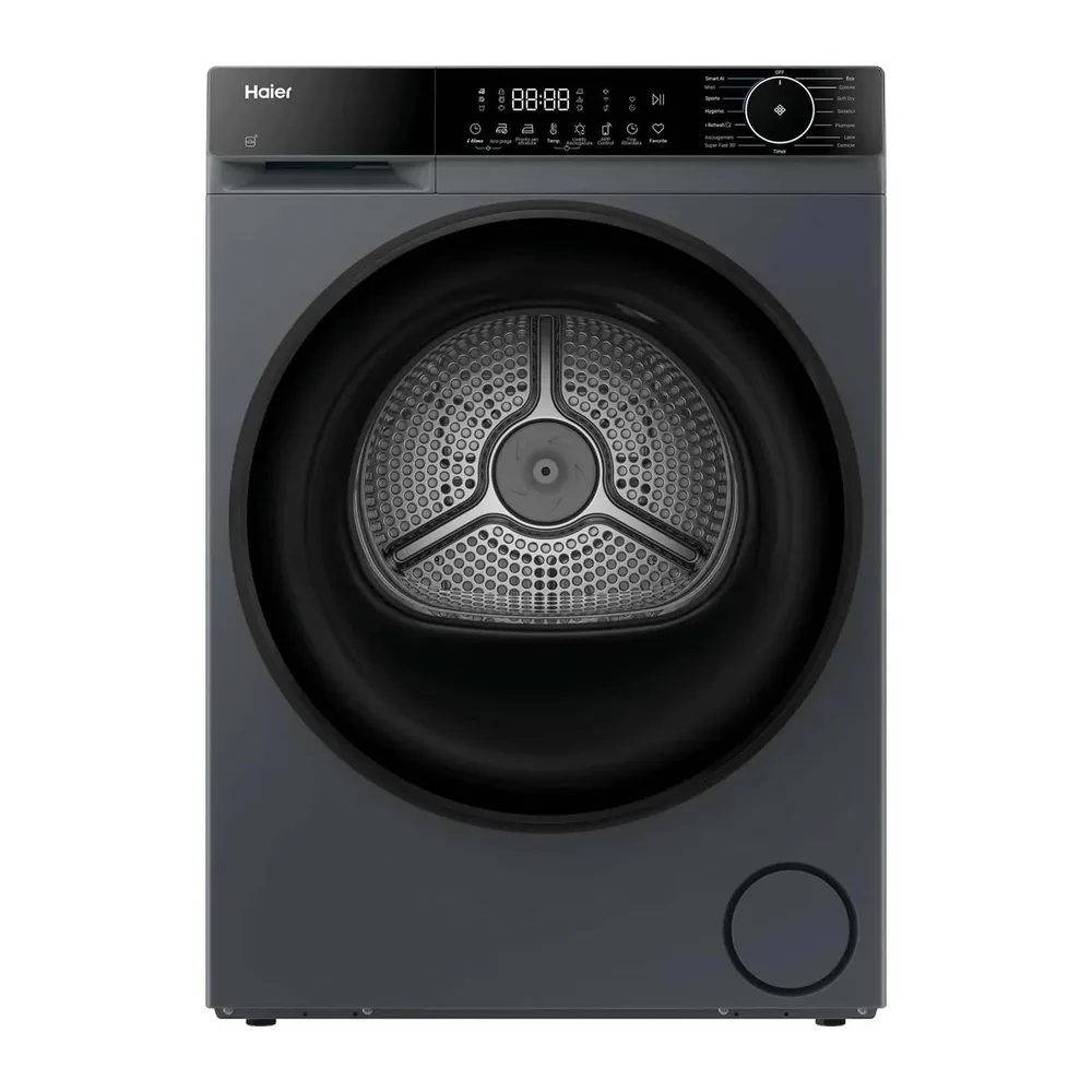 HD90-D357GU1-IT - Asciugatrice 9 Kg con Pompa di Calore Vapore Wifi Antracite Classe energetica D [Classe di