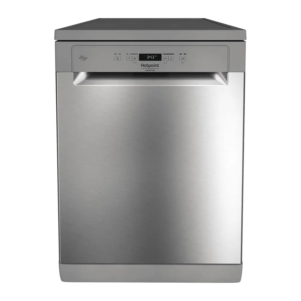 HA2FFC14BX - Lavastoviglie Libera installazione 14 Coperti Inox Classe Energetica D [Classe di efficienza