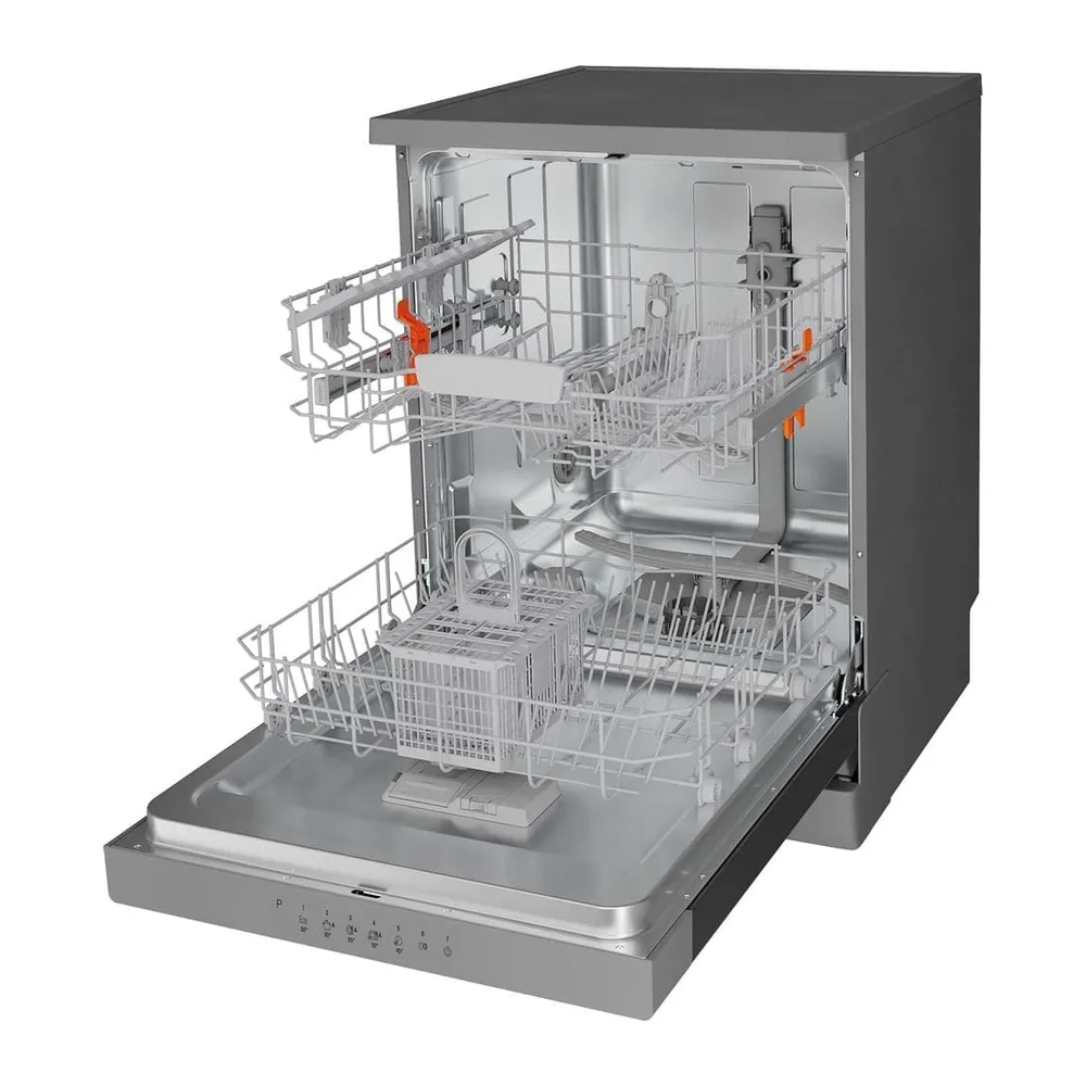 HA2FFC14BX - Lavastoviglie Libera installazione 14 Coperti Inox Classe Energetica D [Classe di efficienza — 4