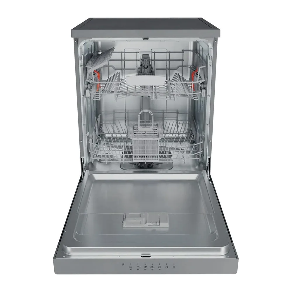 HA2FFC14BX - Lavastoviglie Libera installazione 14 Coperti Inox Classe Energetica D [Classe di efficienza — 5