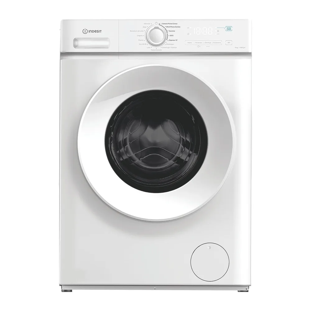 Indesit Lavatrice 8kg Inverter Vapore A 1400giri Ima 864 My Time It [Classe di efficienza energetica A]