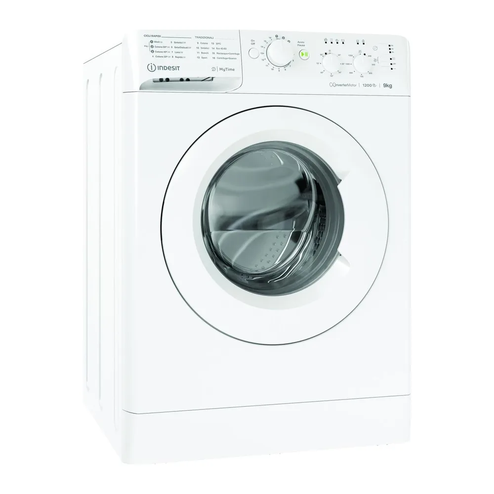 MTWC 91296 W IT - Lavatrice 9 Kg Libera Installazione 1200 Giri Inverter Classe Energetica A [Classe di — 2
