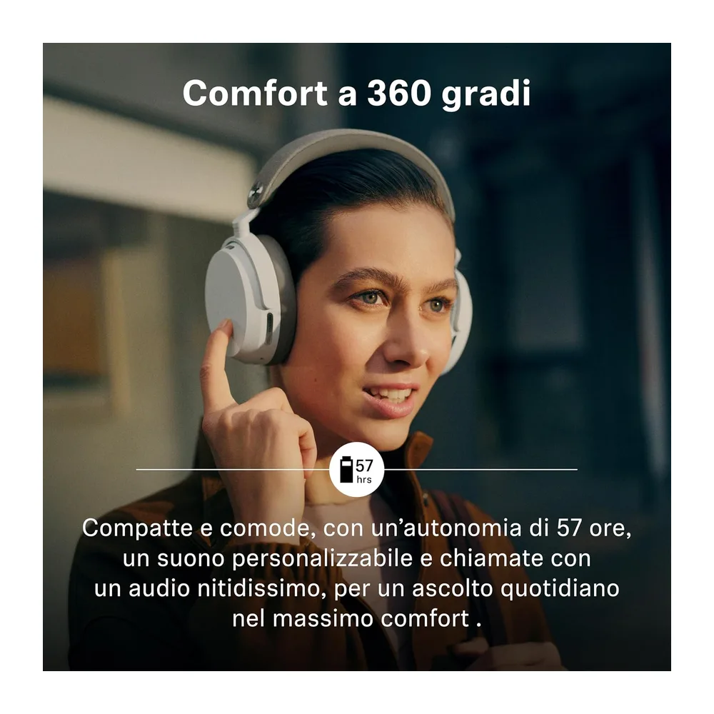 Sennheiser MOMENTUM 5 cuffie over ear cancellazione rumore I Batt. 57h — 5