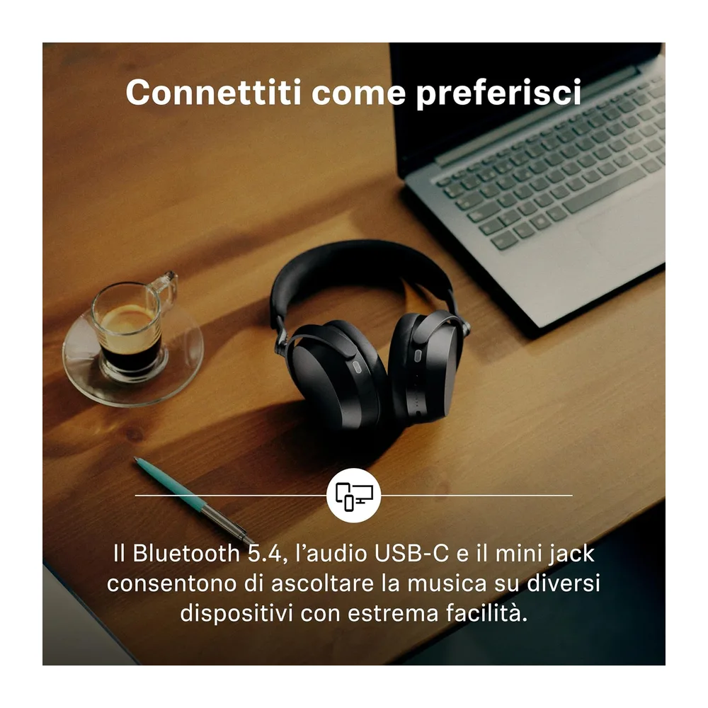Sennheiser MOMENTUM 5 cuffie over ear cancellazione rumore I Batt. 57h — 6