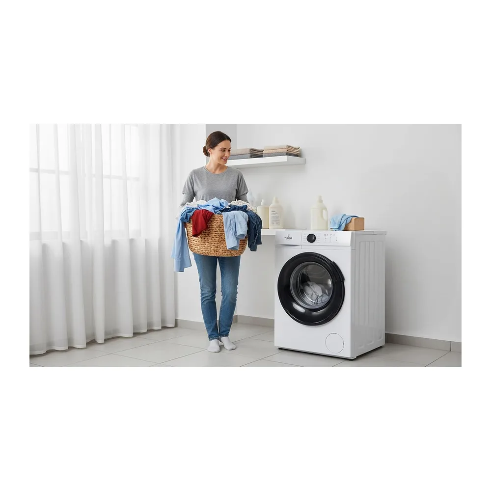 Lavatrice a Carica Frontale 6 kg Bianco Classe A 598×400×845 mm Vapore Rapido BLDC Inverter 1200 RPM 12 — 2