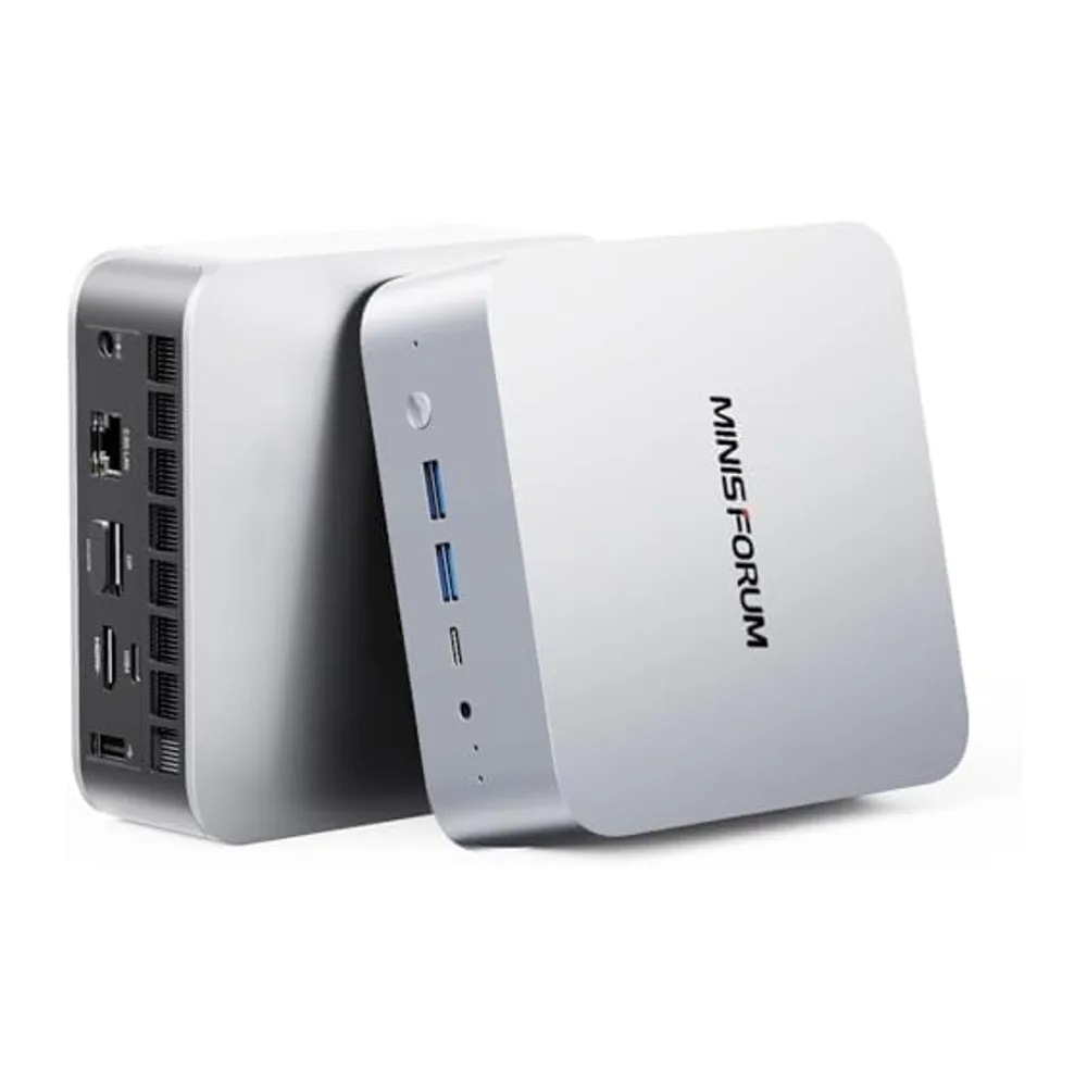 MINISFORUM AI X1-255 Mini PC, AMD Ryzen 7 255 8 core 16 thread processore fino a 4,9 GHz, AMD Radeon 780M, — 4
