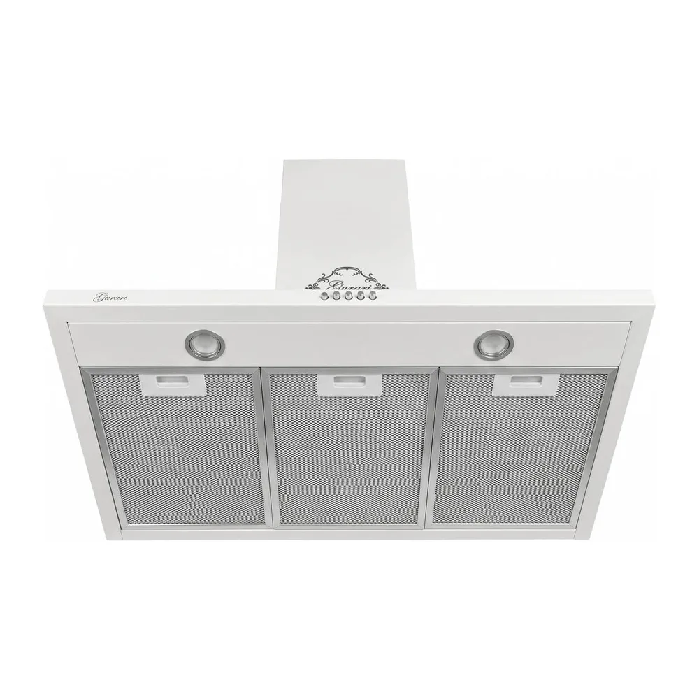 Gurari Cappa aspirante 90 cm GCH C 147 WH 9 N • Cappa da parete bianca • Potente motore 1000 m³/h • Cappa — 4