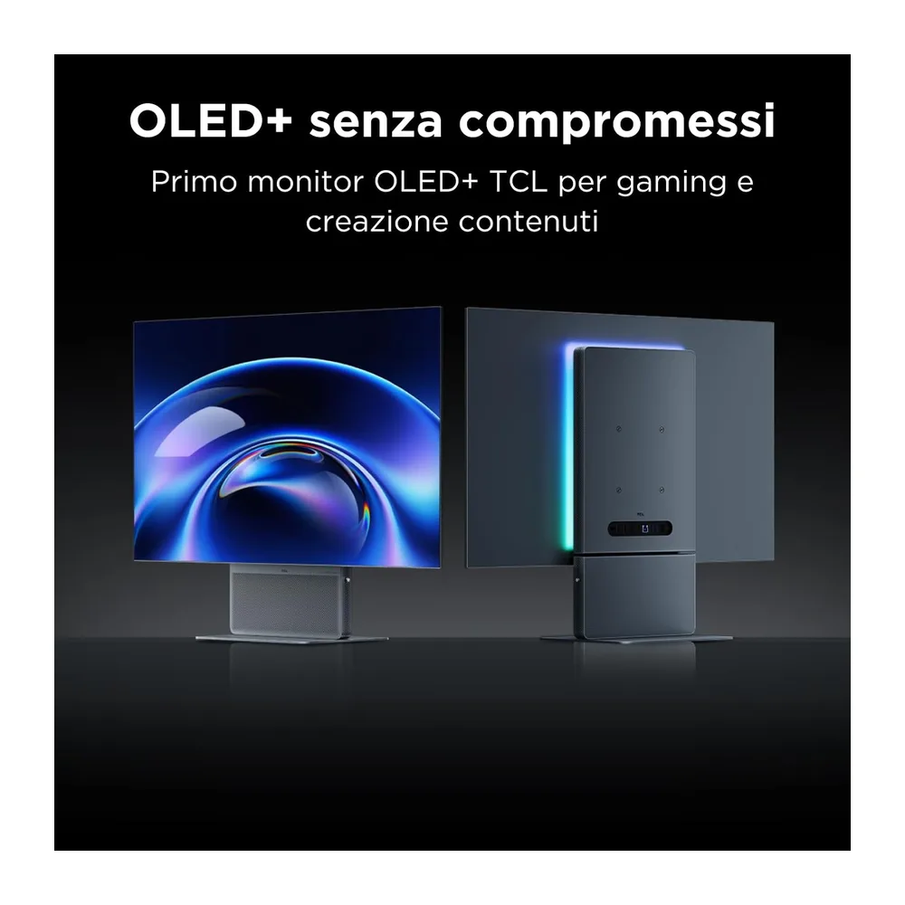 TCL OLED Monitor 32X3A 31.5”, 4K UHD (3840x2160) resolution, OLED+ technology, 240Hz, (480Hz FHD), Matte — 4
