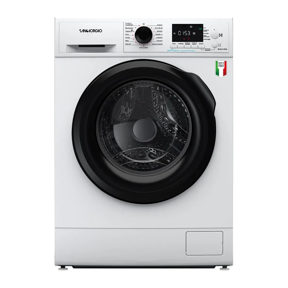SLIM-FS714A9 - Lavatrice 7Kg Slim (45 cm) 1400 giri Carica Frontale Inverter Classe energetica A [Classe di