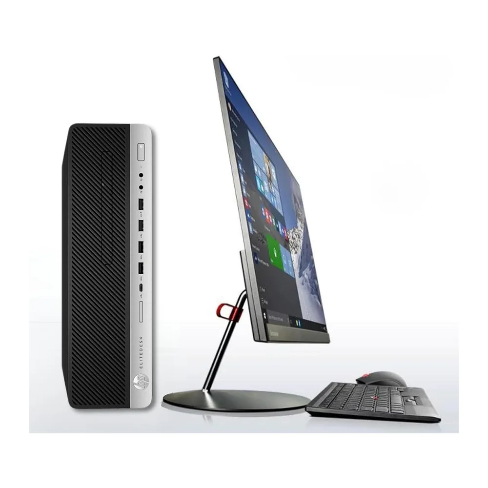 HP 800 G3 - Pc Desktop SFF Pronto All'Uso - Computer Pc Fisso Intel i7-6700 3.40 GHz - Ram 16Gb, SSD 512Gb - — 6