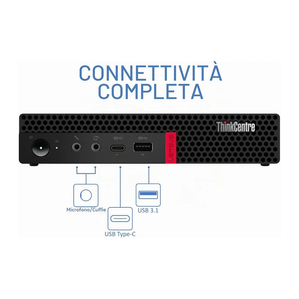 Lenovo ThinkCentre M720q Mini Desktop Computer — 3
