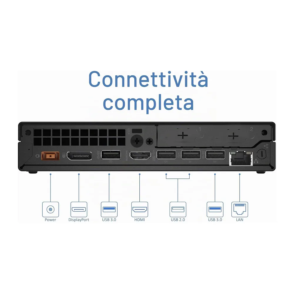 Lenovo ThinkCentre M720q Mini Desktop Computer — 4