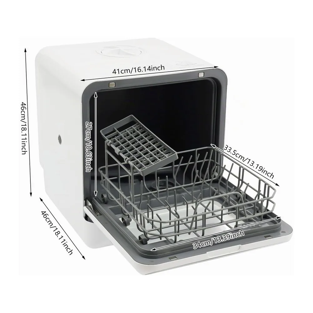 Mini lavastoviglie per serbatoio dell'acqua da 6 l — 2