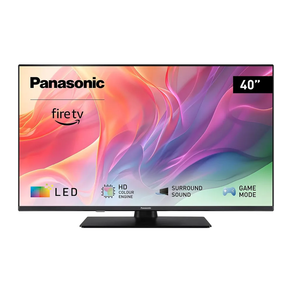 Panasonic TV-40S55AEZ, Serie S55 40 pollici Smart TV LED Full HD, 2024, Fire TV, HD Colour Engine, HDR, Alexa