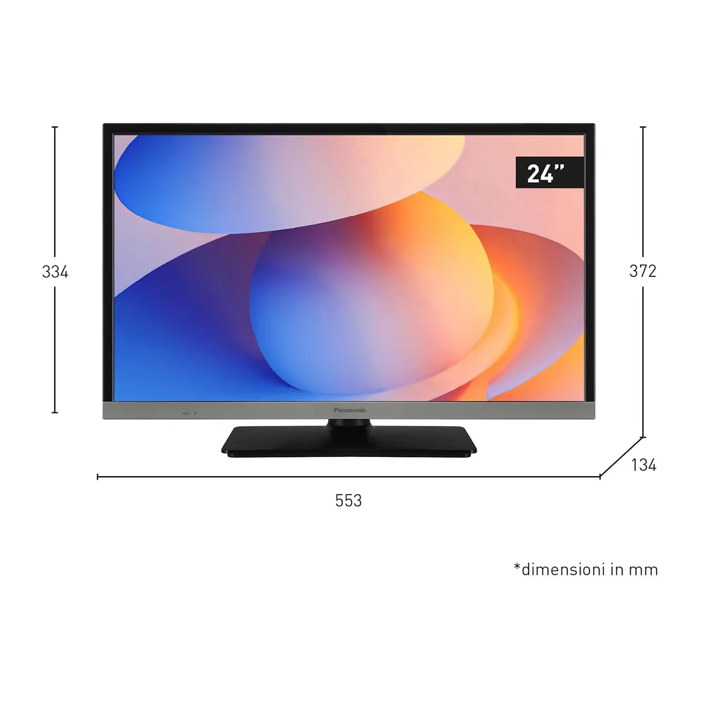 Panasonic TB-24S40AEZC, 24 pollici televisore LED HD, TiVo [Classe di efficienza energetica E] — 2