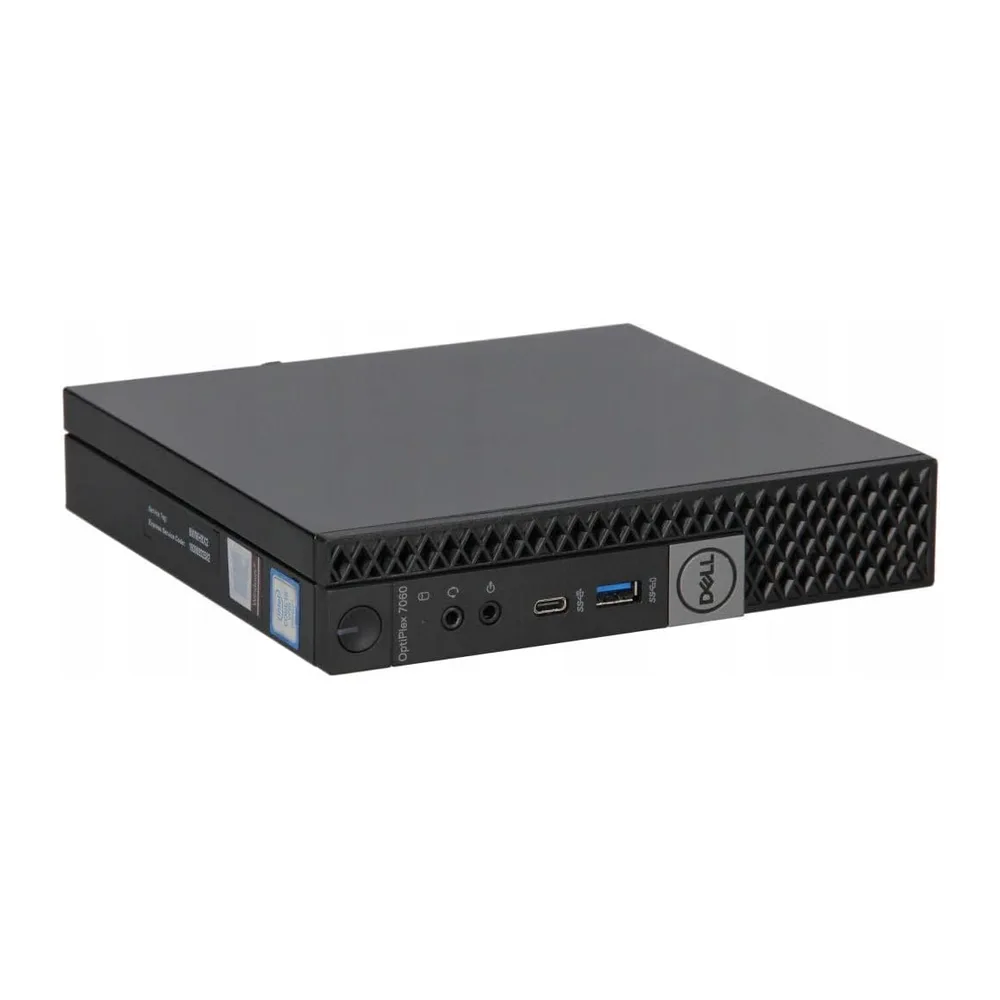 Dell Optiplex 5060 Micro Intel Core i5 8600T 256GB SSD 8GB memoria Windows 11 Pro Desktop Computer Mini PC