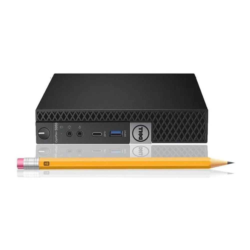 Dell Optiplex 5060 Micro Intel Core i5 8600T 256GB SSD 8GB memoria Windows 11 Pro Desktop Computer Mini PC — 4