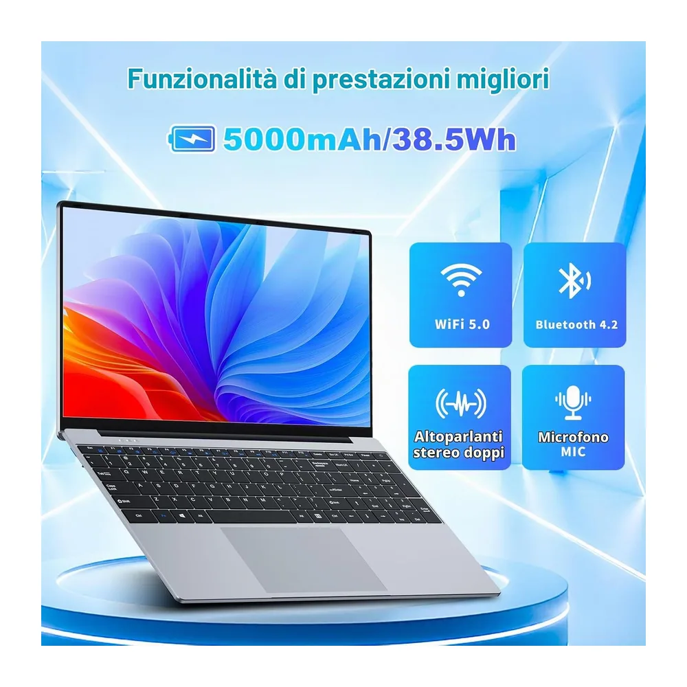 PC Portatile 15,6 Pollici con Processore Core M3-6Y30 — 5