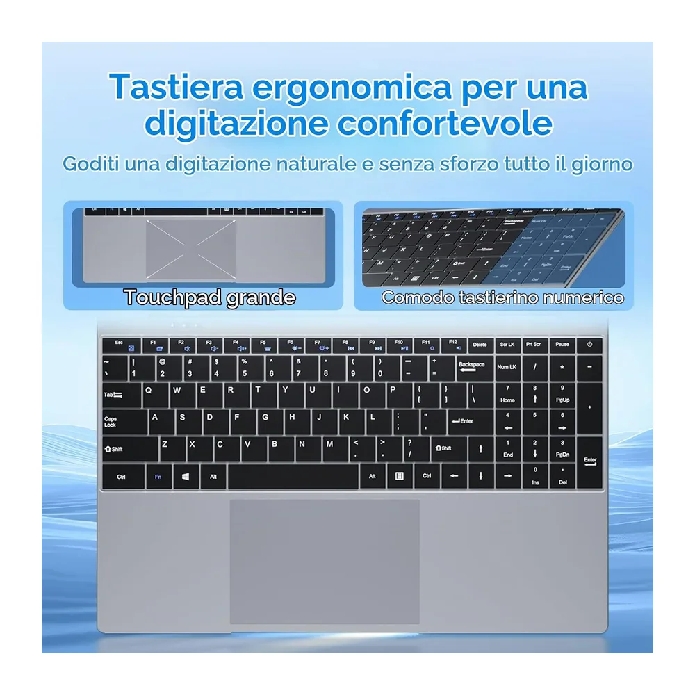 PC Portatile 15,6 Pollici con Processore Core M3-6Y30 — 6