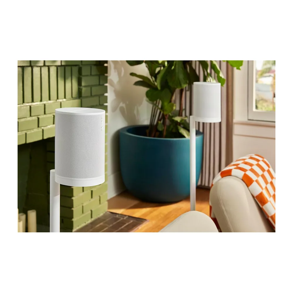 Sonos Era 100 SL | Novità | L'altoparlante ideale per gli amanti della musica. (Bianco) (Confezione da 2) — 5