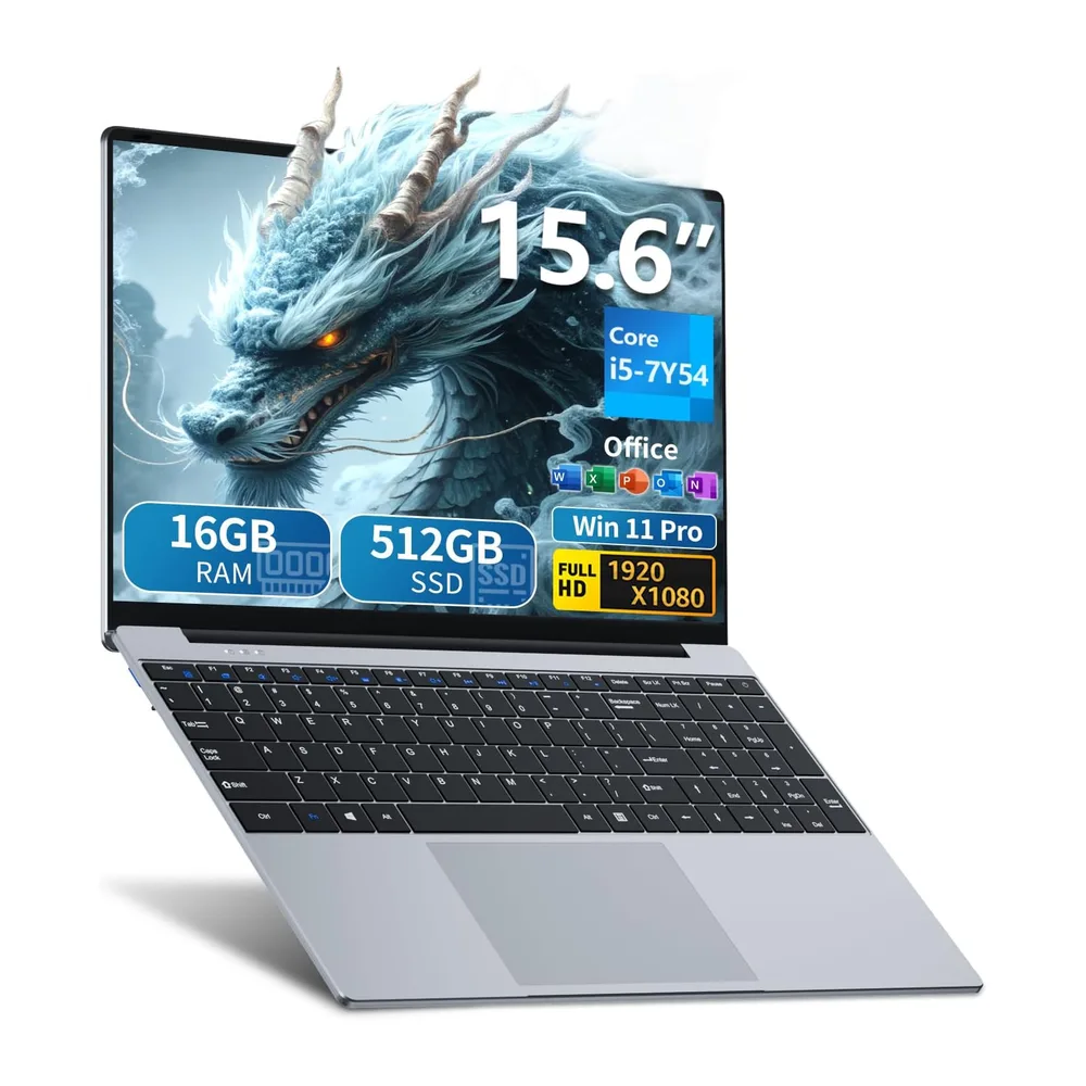 15,6 Pollici PC Portatile Core i5 7Y54 Processore