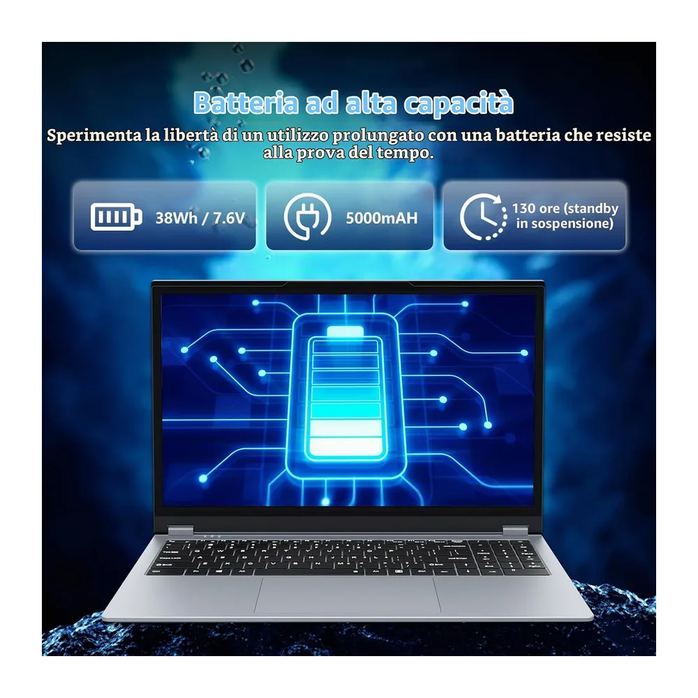PC Portatile 2 in 1 Touchscreen 15,6 Pollici Ryzen R3-3200U (fino a 3,5 GHz) — 6