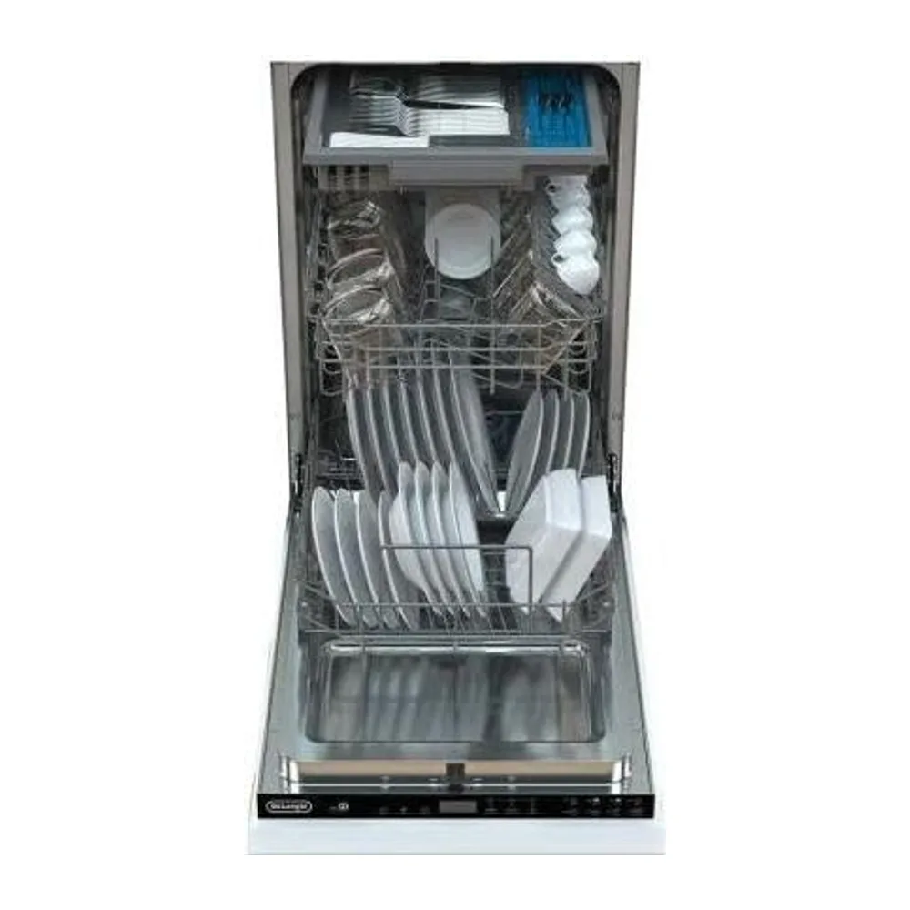 L45P113E - Lavastoviglie da Incasso Slim 45 cm 11 Coperti a Scomparsa Totale Classe Energetica E [Classe di