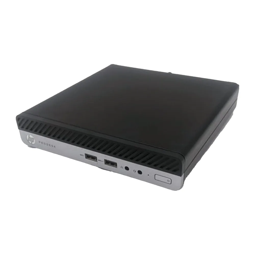 HP ProDesk 405 G4 Mini Desktop PC, AMD Ryzen 5 Pro 2400G, 8GB RAM, 256GB SSD, WiFi, Bluetooth, Tastiera US — 3