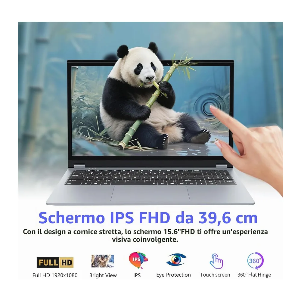 PC Portatile 2-in-1 Touchscreen da 15,6 Pollici — 5