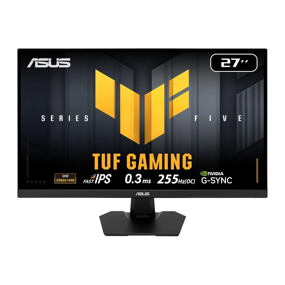 ASUS TUF GAMING VG27AQME5F, Monitor Gaming Serie 5 da 27" QHD, Nero [Classe di efficienza energetica E]