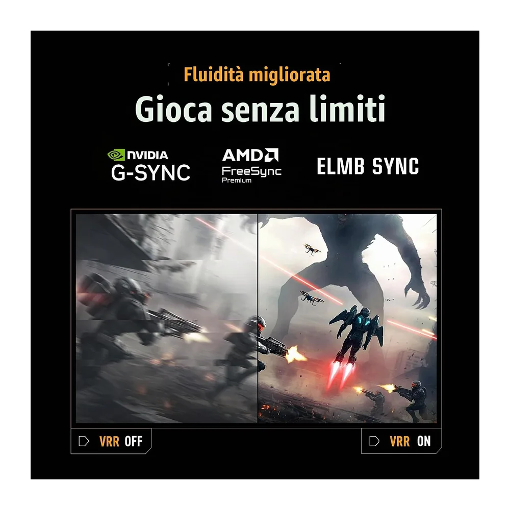 ASUS TUF GAMING VG27AQME5F, Monitor Gaming Serie 5 da 27" QHD, Nero [Classe di efficienza energetica E] — 4