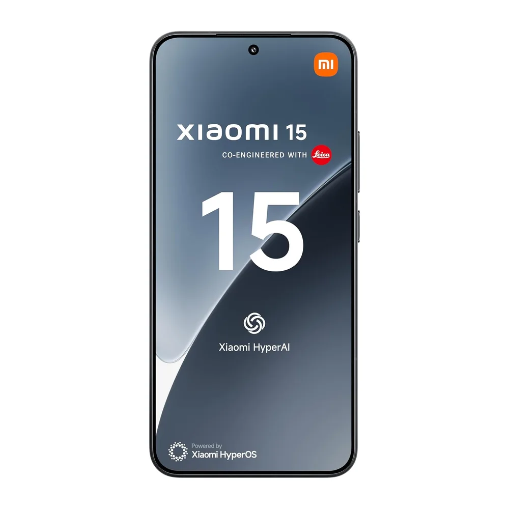 XIAOMI 15 Smartphone, 12+512GB, Nero, Fotocamera Principale Leica 50MP, Batteria 5240 mAh, HyperCharge 90 W, — 5
