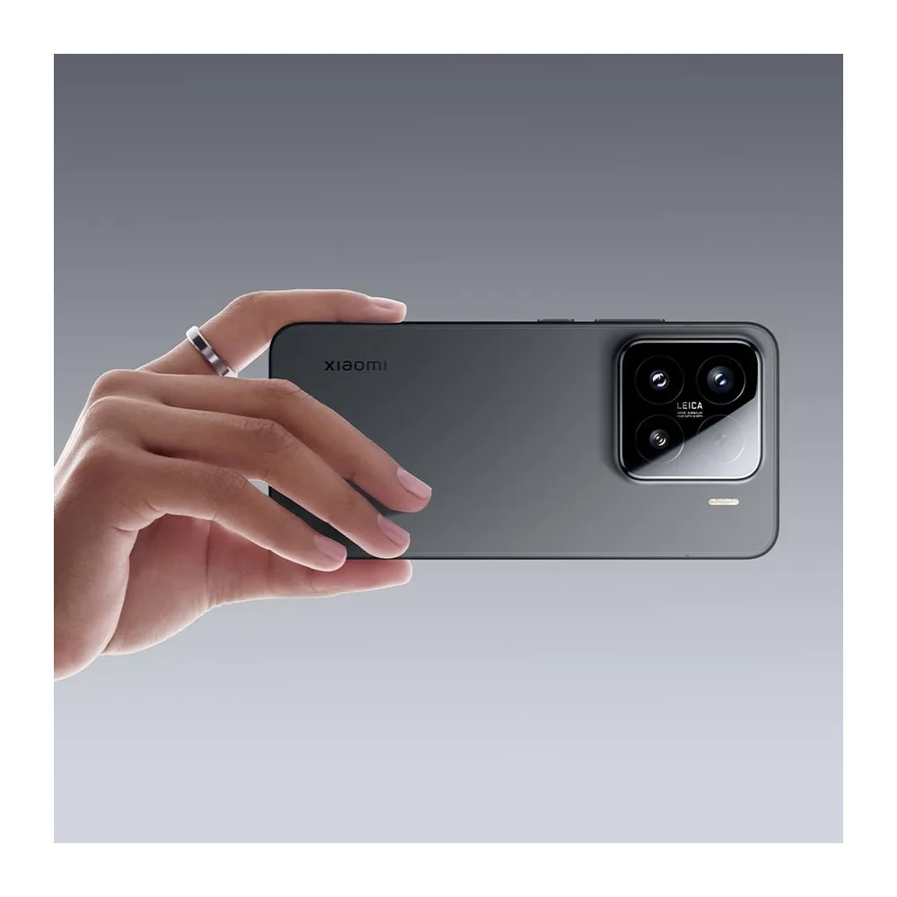 XIAOMI 15 Smartphone, 12+512GB, Nero, Fotocamera Principale Leica 50MP, Batteria 5240 mAh, HyperCharge 90 W, — 6