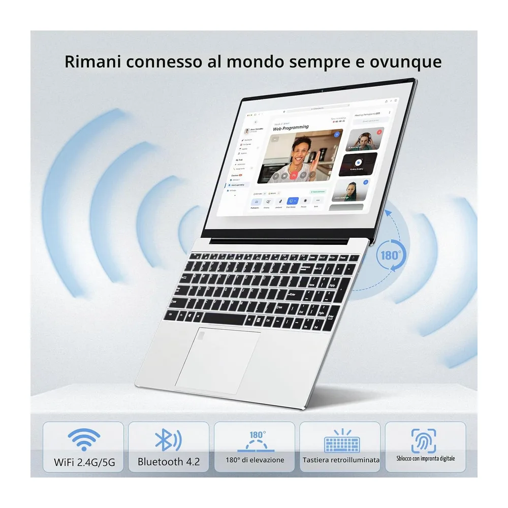 15.6 Pollici PC Portatile 16GB RAM 512GB SSD — 5