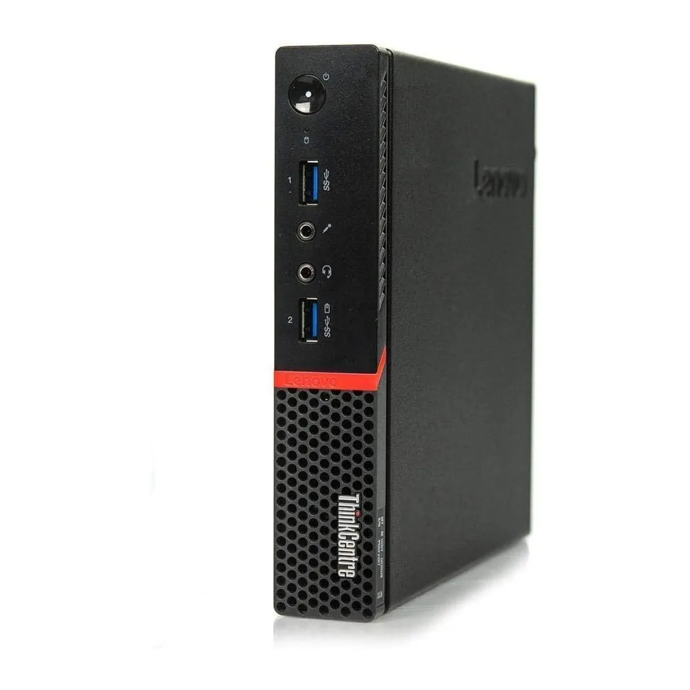 Lenovo ThinkCentre M700 Mini Desktop PC, Intel Core i7-6700T, 16 GB RAM, 512 GB SSD, tastiera US QWERTY WiFi, — 2